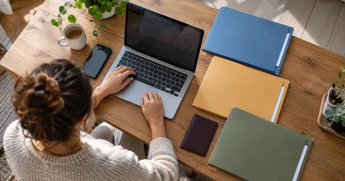 Documents and digital tools for administrative applications.