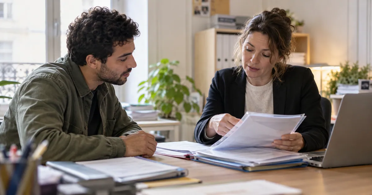 Accompagnement dans la préparation d’un dossier de séjour.